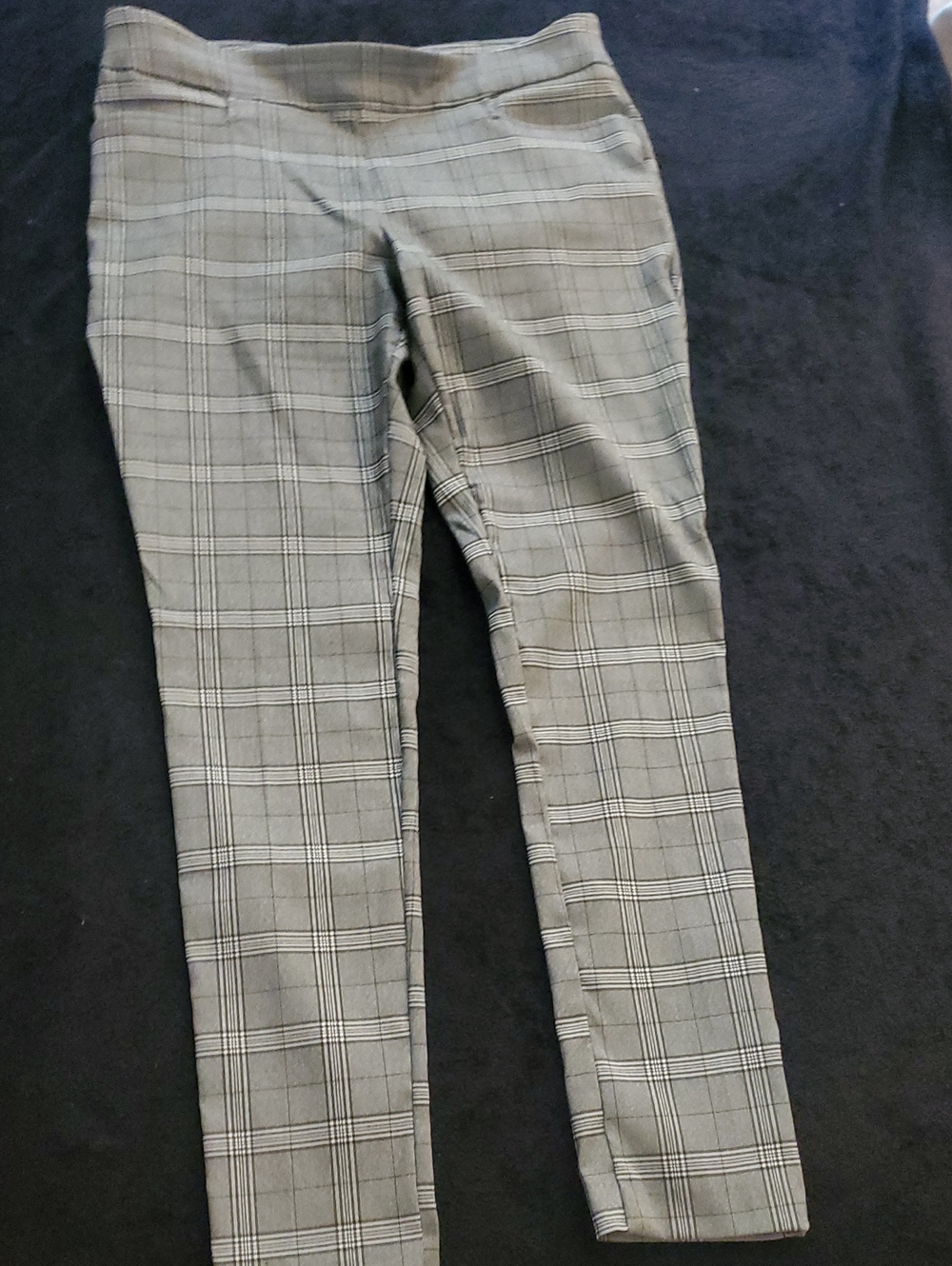 Time and Tru Gray Plaid Men's Dress Pants